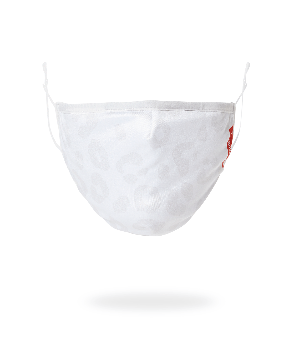 SNOW LEOPARD POLYESTER FACE MASK